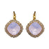 Earrings "Dazzling Sparkle III (Rose Water Opal)" with Swarovski™ crystals
